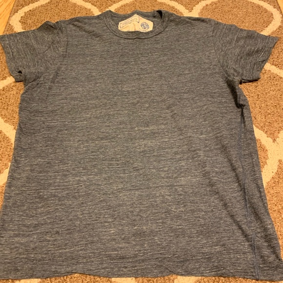 Franklin & Marshall Blue/Grey S.S. Tee-Shirt Large - Picture 5 of 5
